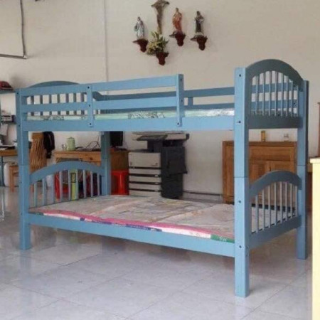 125 Seafoam : Giường 2 Tầng Leo Thang - 1m / 1m
